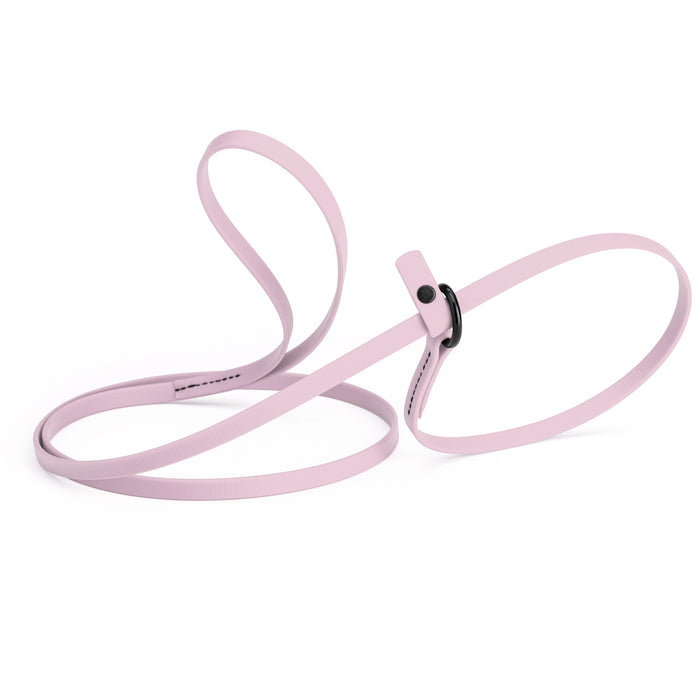 Pastel Purple slip lead dog leash, made from waterproof Biothane, 3/8-inch wide
