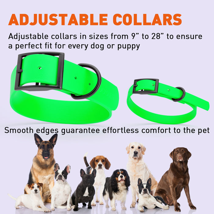 Biothane Waterproof Dog Collar - M (15 to 18 inches)