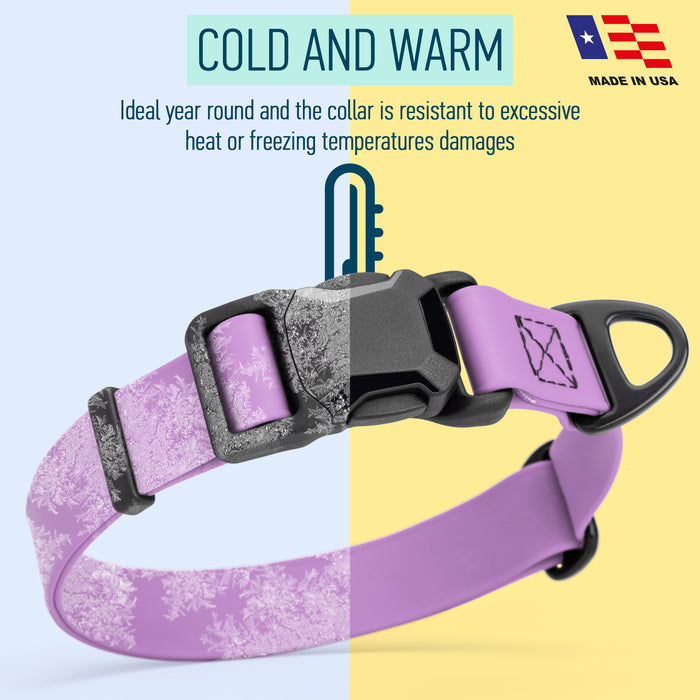 Biothane Waterproof Dog Collar with Magnetic Quick Release Buckle