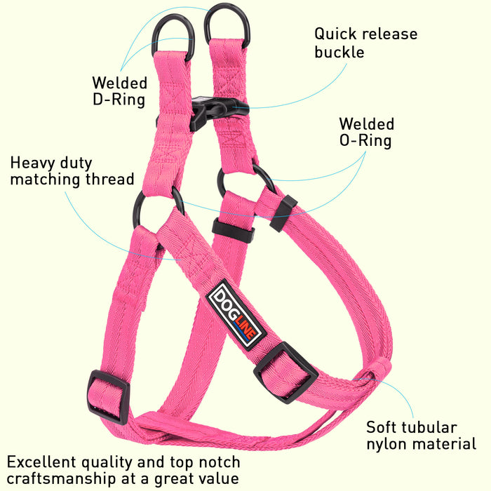 Nylon Flat Step-In Harness