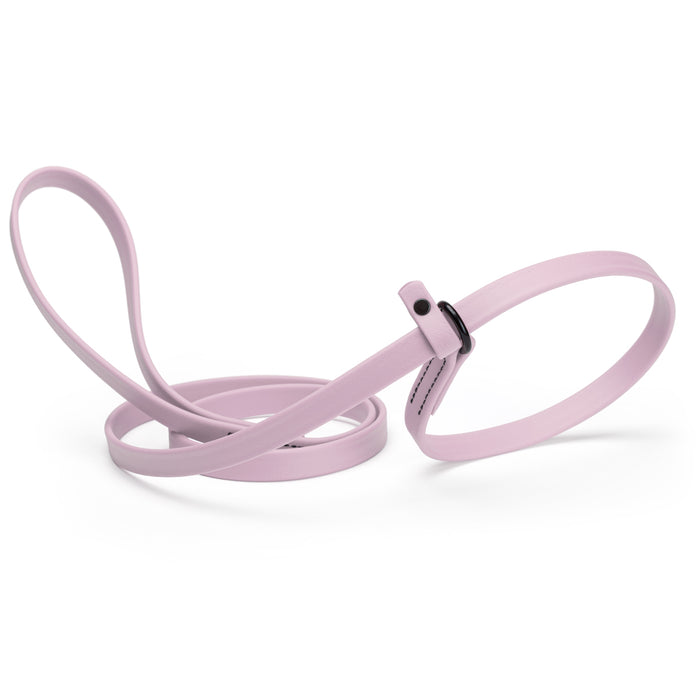 Pastel Purple slip lead dog leash, made from waterproof Biothane, 5/8-inch wide