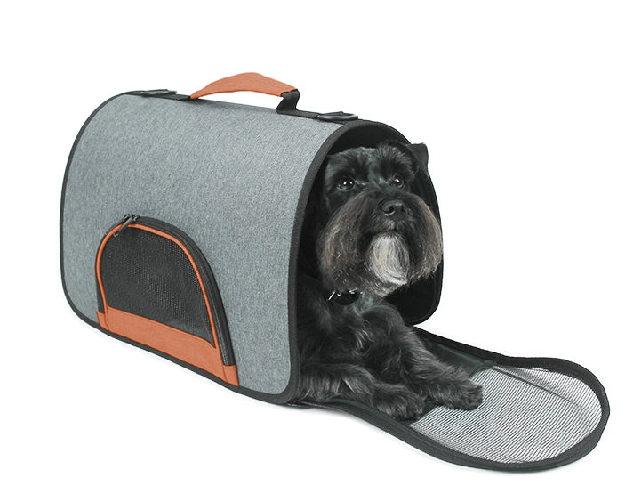 Dual Color Collapsible Pet Carrier
