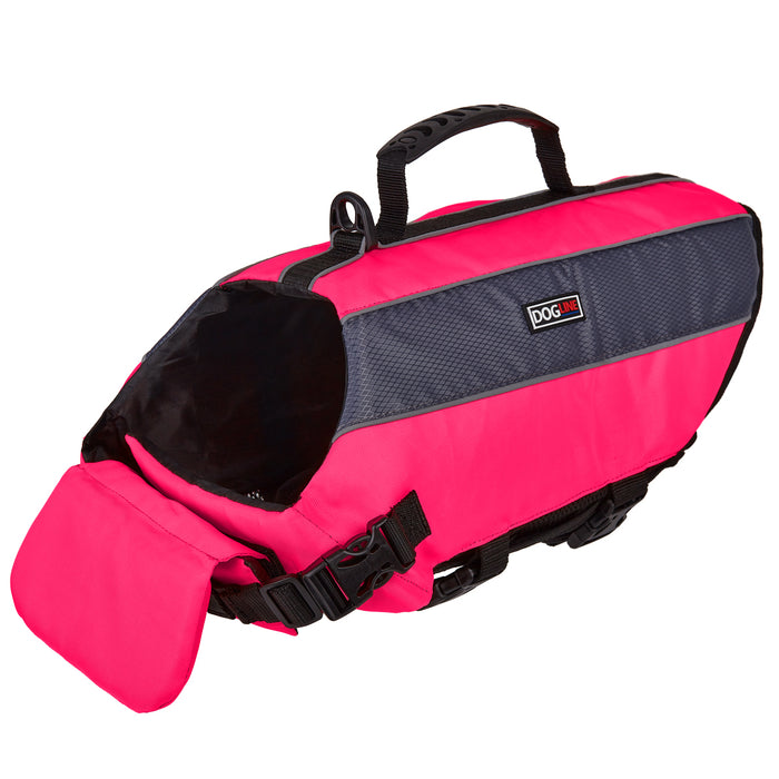 Pink Dog Life Vest Flotation Device