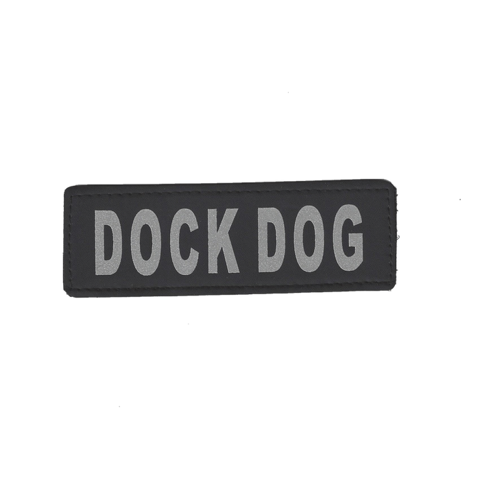 Dock Dog reflective patch, 3 sizes to choose from