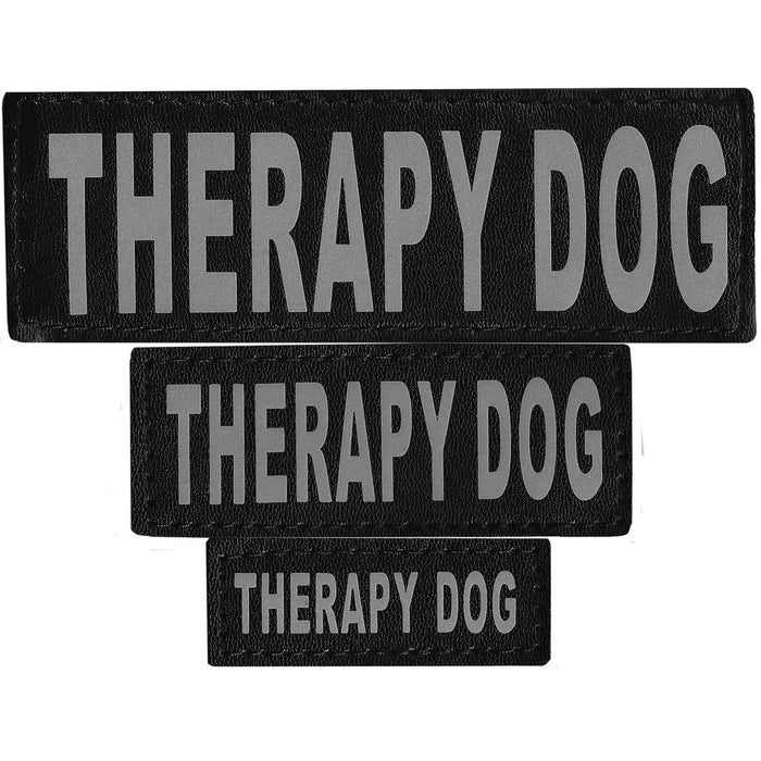 Therapy Dog reflective patch, 3 sizes to choose from