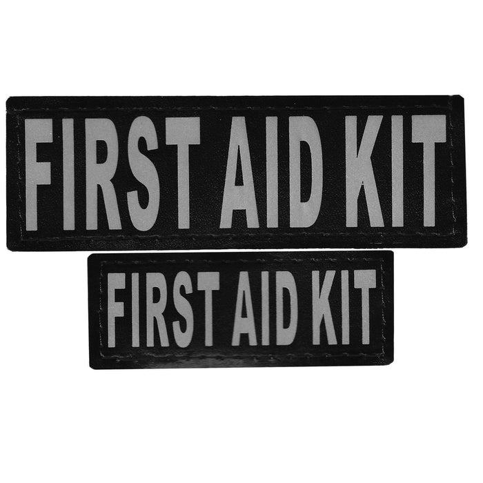 First Aid Kit reflective patch, 3 sizes to choose from