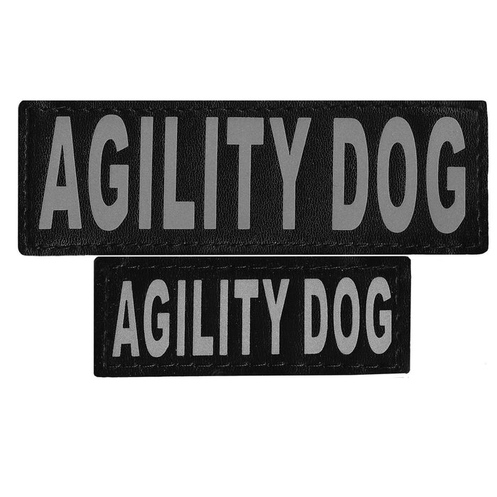 Agility Dog reflective patch, 3 sizes to choose from