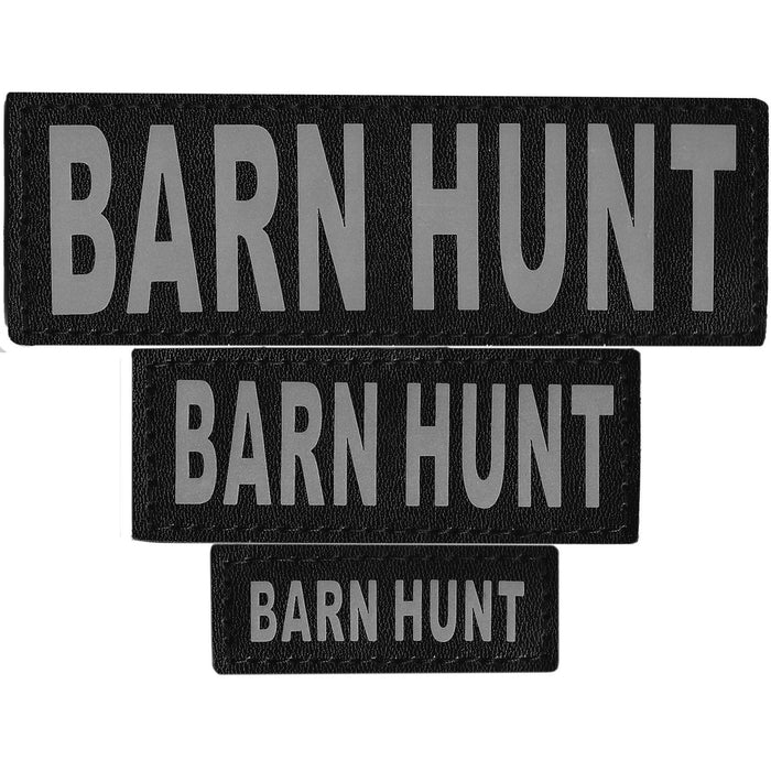 Barn Hunt reflective patch, 3 sizes to choose from