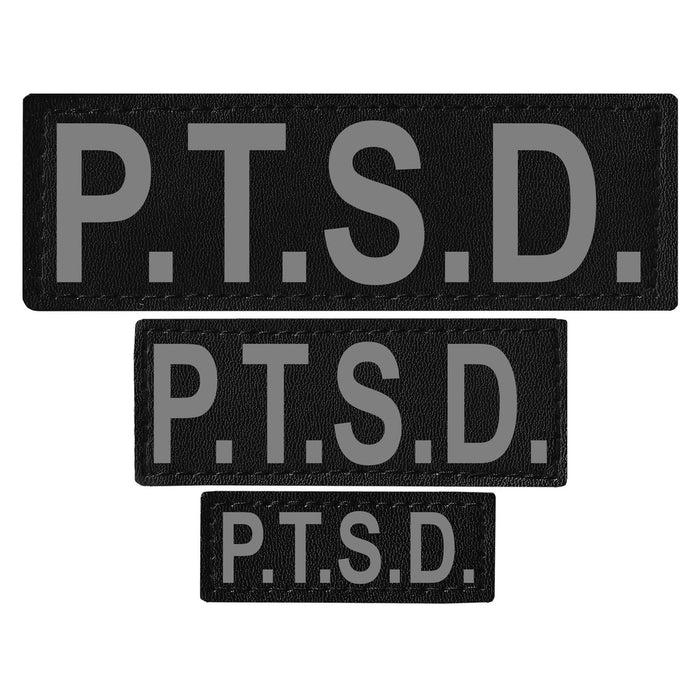 PTSD reflective patch, 3 sizes to choose from