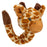 11" Giraffe Dog Toy with Ball