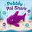 Pebbly Pal Plush Dog Toy with Squeaker