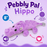 Pebbly Pal Plush Dog Toy with Squeaker