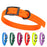 Biothane waterproof collar for dogs with black hardware, size M, from 15 to 18 inches long, orange, blue, hunter green, magenta, red, yellow, purple and 18 other color options