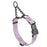 Pastel Purple adjustable martingale collar with black Herm Sprenger buckle and black stainless steel chain, 3/4 inch wide, made from Biothane