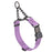 Amethyst Purple adjustable martingale collar with black Herm Sprenger buckle and black stainless steel chain, 3/4 inch wide, made from Biothane