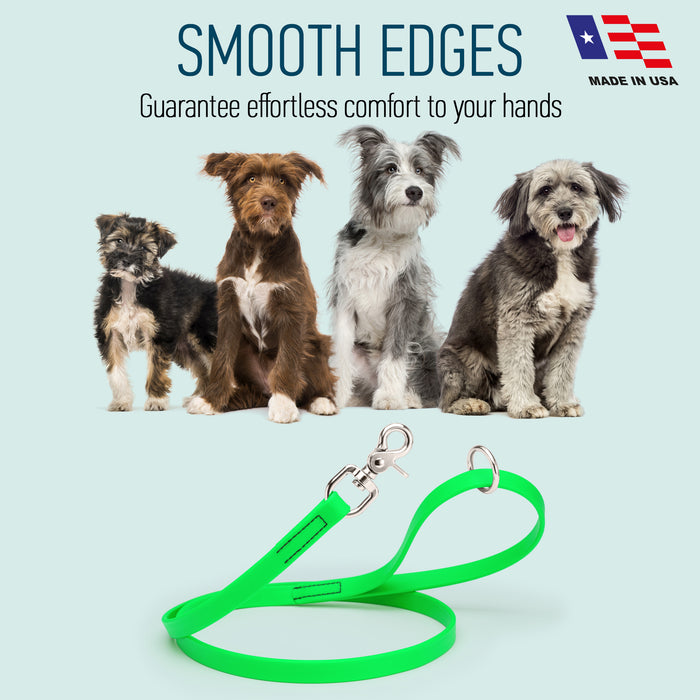 Long Line BioThane Dog Lead with Nickel Scissor Snap