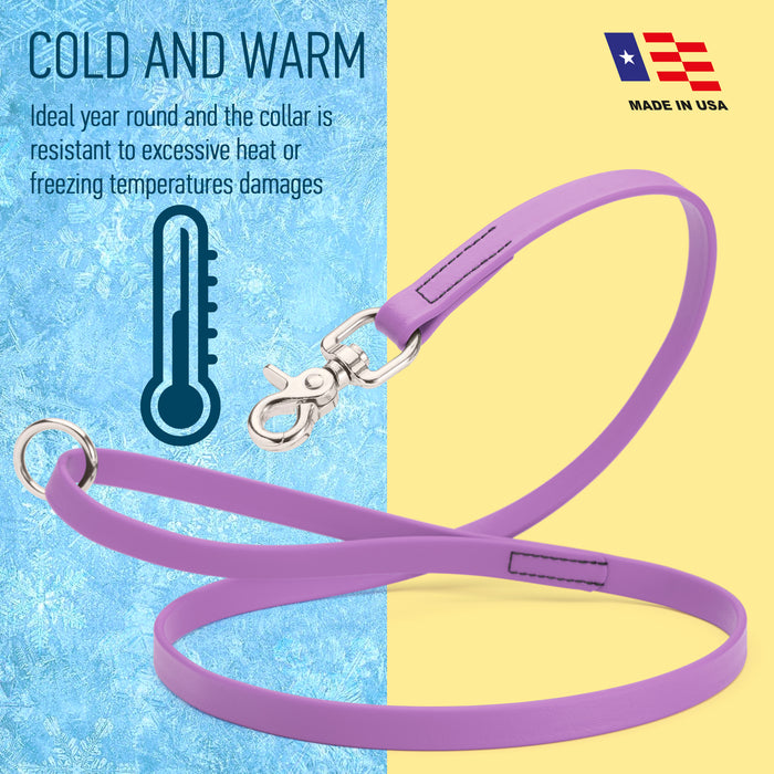 Long Line BioThane Dog Lead with Nickel Scissor Snap