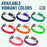 Pebble Emboss Biothane collars for dogs with Herm Sprenger buckle are available in 8 colors