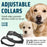 Pebble Emboss Biothane Dog Collar with Quick Release Buckle