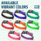 Pebble emboss Biothane dog collars are available in 8 colors