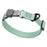 Pebble Grip Biothane dog collar with Herm Sprenger black Cliclock buckle, 1 inch wide, Sage Green 