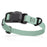 Sage Green dog collar with magnetic buckle, made from Pebble Grip Biothane, width 3/4 inch