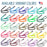 Biothane dog leashes with black scissor snap are available in 25 colors