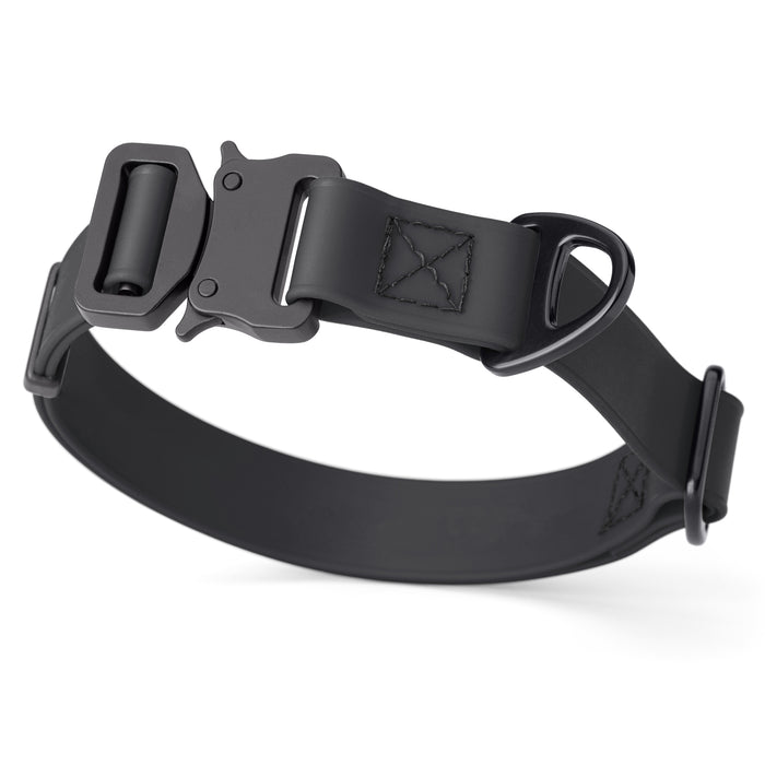 Dogline BioThane Dog Collar with Stab-Lock Quick Release Buckle