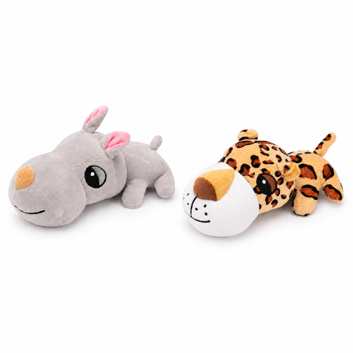 7" Big Head Mini Dog Toy