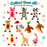 12" Donkey Crinkle Flat Dog Toy