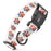 Dogline 3/4" Biothane Printed Dog Collar with Quick Release Buckle