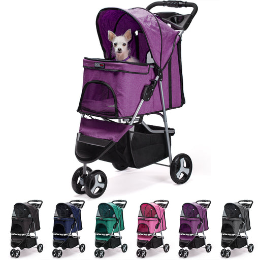 Casual Pet Stroller + Removable Cup Holder