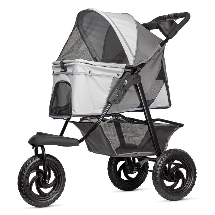 TrailRunner Pet Stroller with 12" Mixed Terrain Rubber Tires