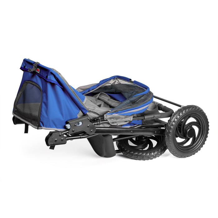 TrailRunner Pet Stroller with 12" Mixed Terrain Rubber Tires