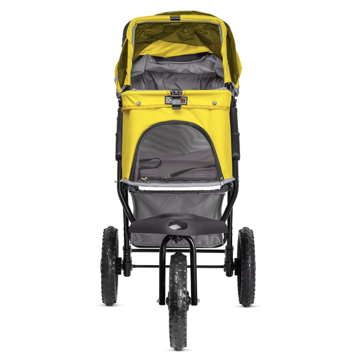 TrailRunner Pet Stroller with 12" Mixed Terrain Rubber Tires