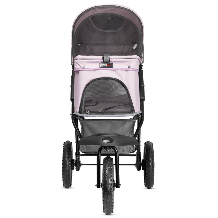 TrailRunner Pet Stroller with 12" Mixed Terrain Rubber Tires