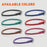 Leather slip collars for dogs are available in 7 colors