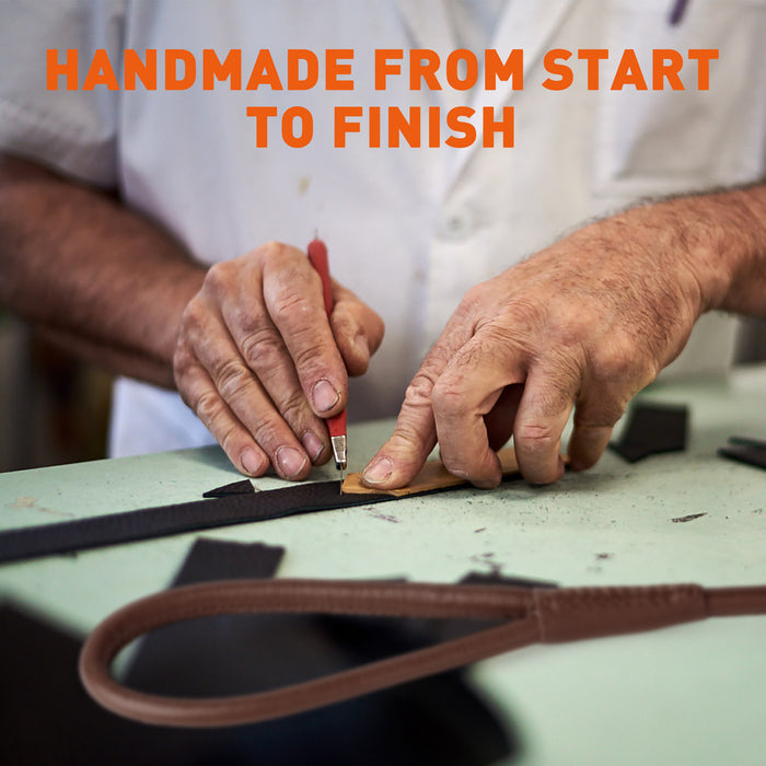 Soft Leather Round Slip Lead