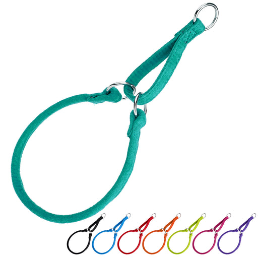 Comfort Microfiber Round Martingale Dog Collar