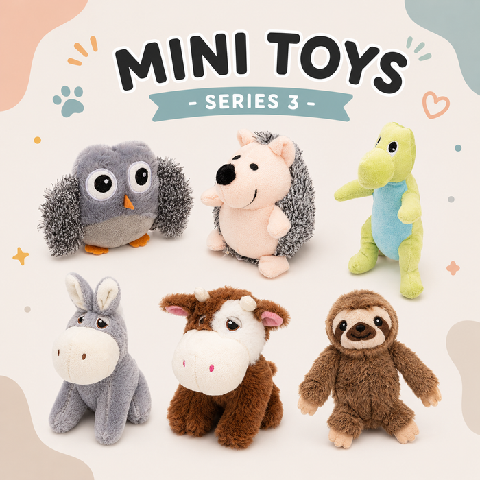 Mini Plush Dog Toy Collection - Series 3