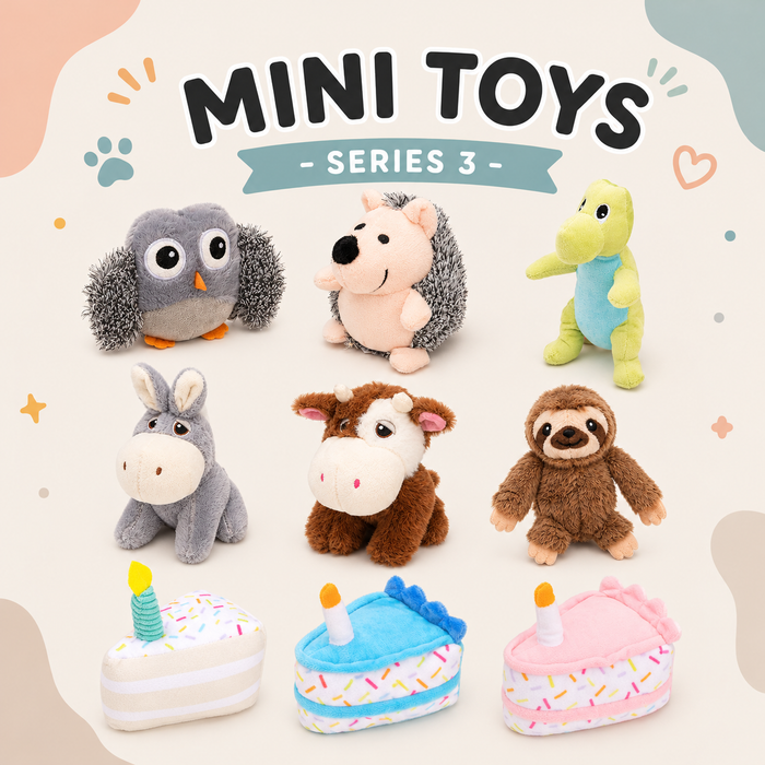 Mini Plush Dog Toy Collection - Series 3