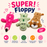 33" SUPER! Floppy Dog Toy