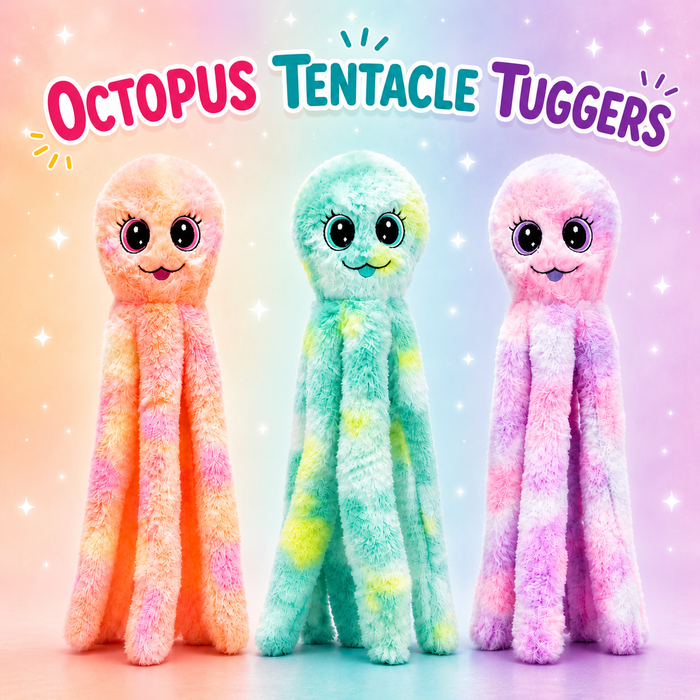 19" Octopus Tentacle Tugger Dog Toy