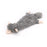 Crinkle Flat Dog Toy with Squeaker