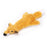 Crinkle Flat Dog Toy with Squeaker
