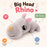 7" Big Head Mini Dog Toy