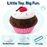 6" Cupcake Pink Dog Toy