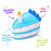 Cupcakes and Cake Slices Mini Plush Dog Toys Collection