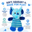 10" Elephant Soft Dog Toy