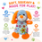 10" Doggy Soft Dog Toy